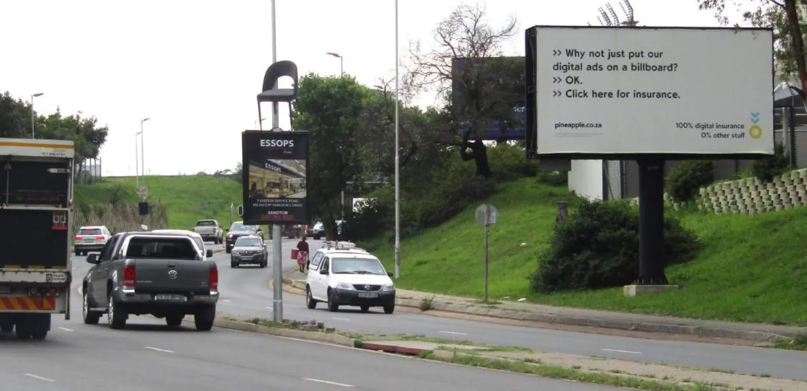 Marlboro Drive, Sandton toward N1 Highway (SBGP1198) (SBGP1198) — static billboard in Sandton CBD, 3m × 6m